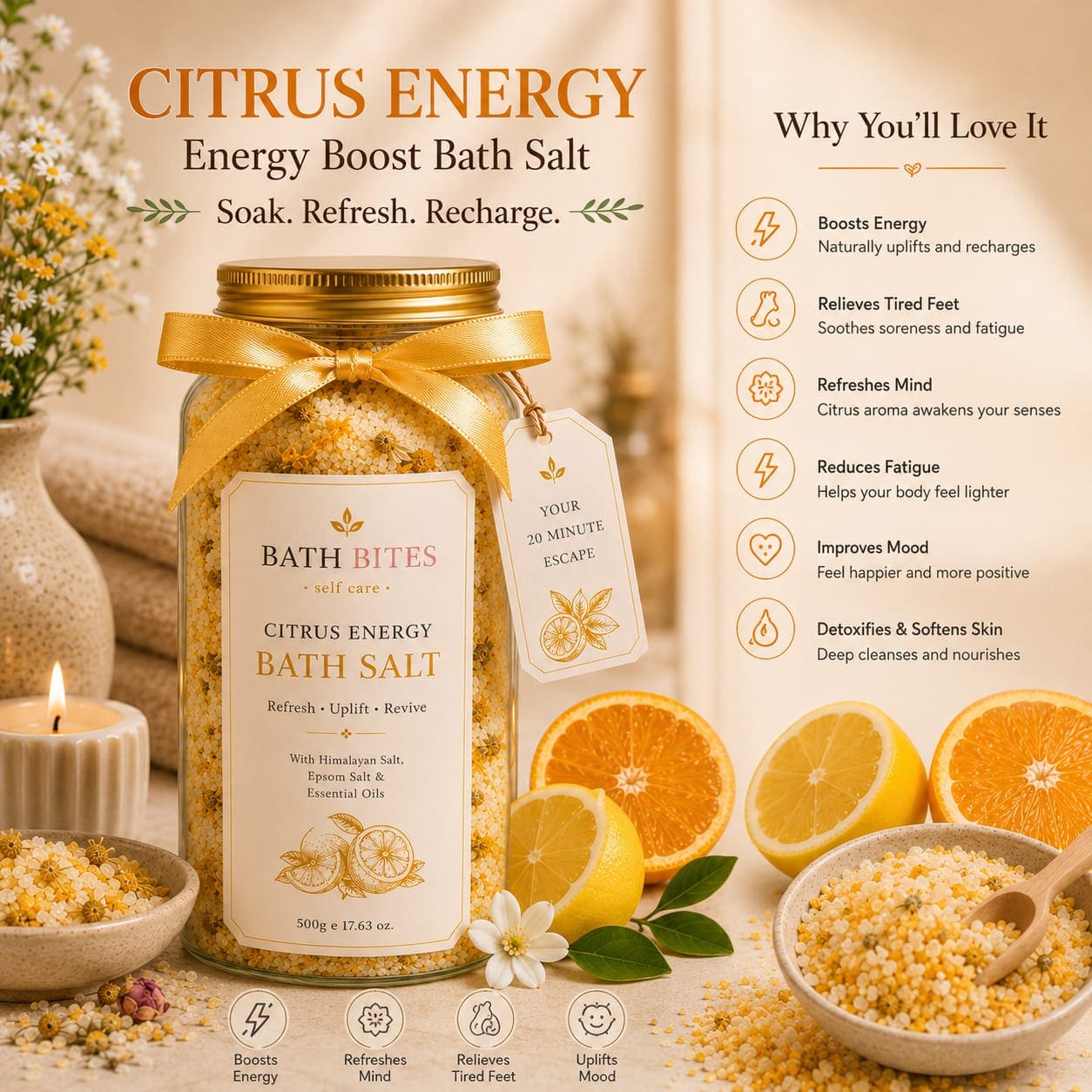 CITRUS ENERGY BATH SALT