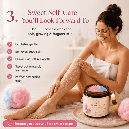 Cotton Candy Sugar Scrub