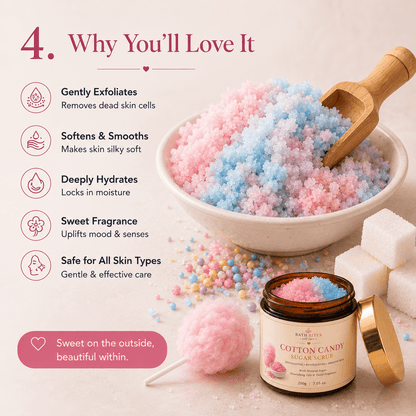 Cotton Candy Sugar Scrub