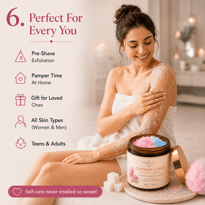 Cotton Candy Sugar Scrub