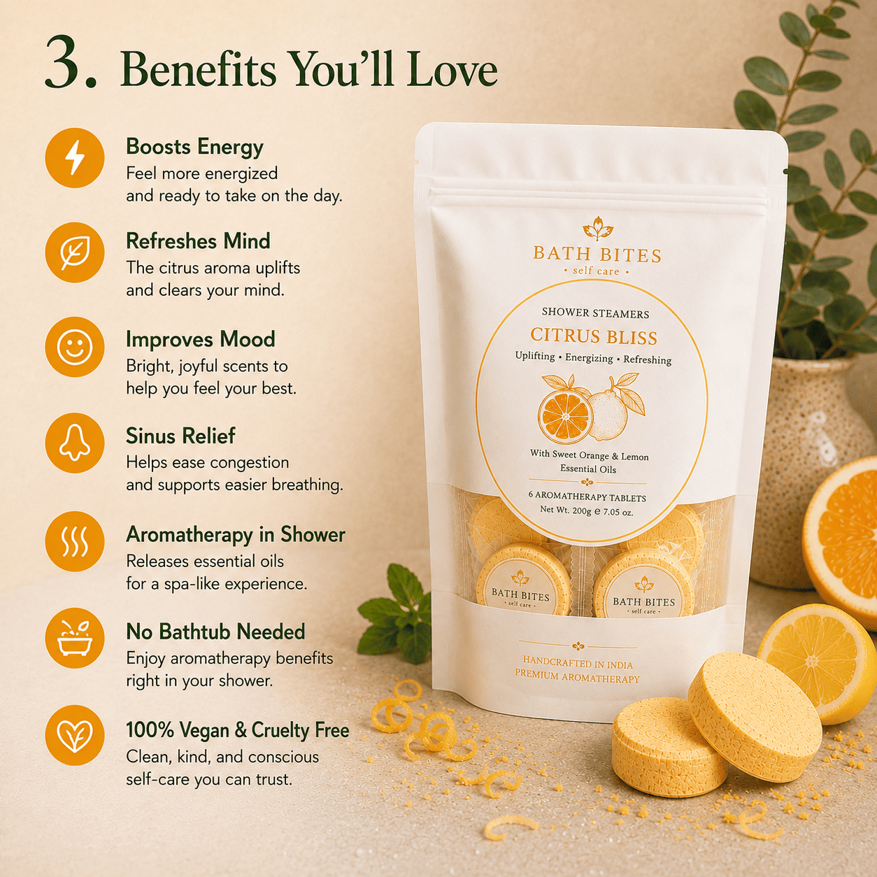 CITRUS ENERGY SHOWER STEAMER