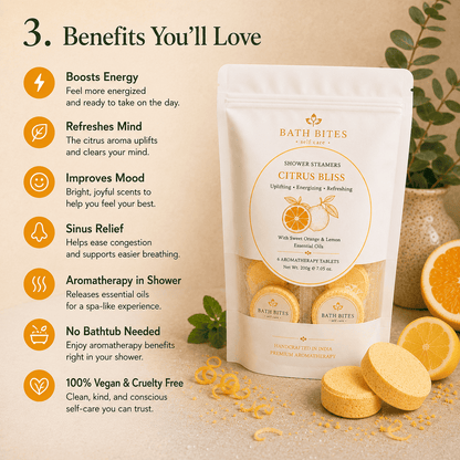 CITRUS ENERGY SHOWER STEAMER