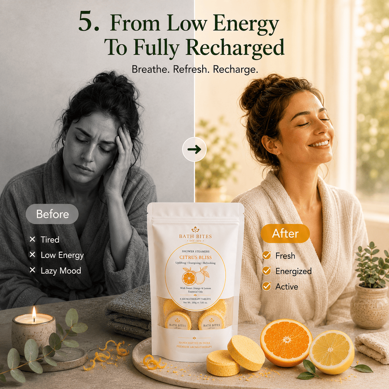 CITRUS ENERGY SHOWER STEAMER