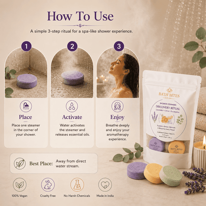 The Discovery Ritual – 6-Day Aromatherapy Shower Experience