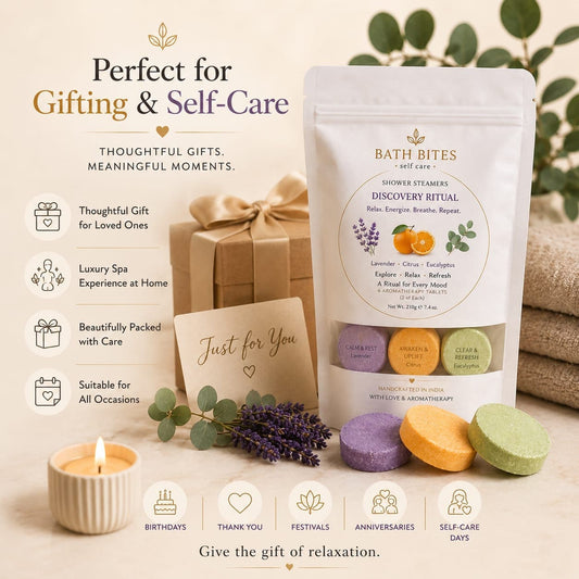 The Discovery Ritual – 6-Day Aromatherapy Shower Experience