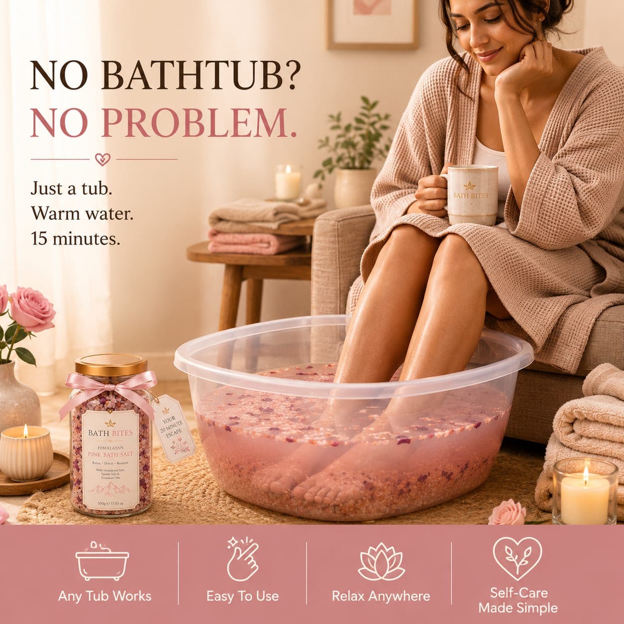 Himalayan Pink Bath Salt